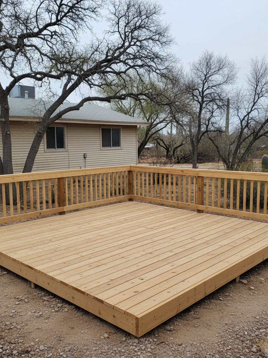 Deck Demolition & Removal completed by Marana Deck Co in Vail, AZ