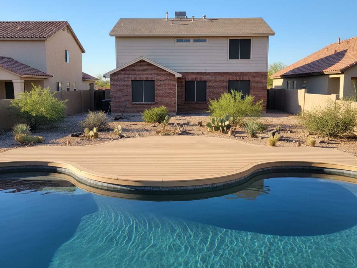 Deck Resurfacing completed by Marana Deck Co in Sahuarita, AZ